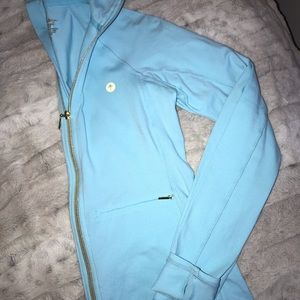 lilly pulitzer blue athletic jacket